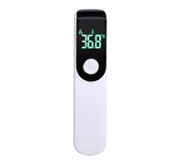 White Forehead Thermometer, Infrared LCD Display Digital Thermometer for Kids, Fever Alarm Temperature Thermometer, CE Approved Forehead Baby Thermometer for Children Adult Home