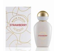 White Forest Strawberry 100ml by Khadlaj - Perfume for Women - Eau De Parfum - Floral Sweet Gourmand Vanilla Perfume Spray