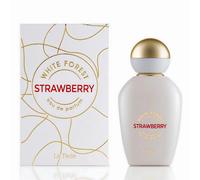 White Forest Strawberry 100ml by Khadlaj - Perfume for Women - Eau De Parfum - Floral Sweet Gourmand Vanilla Perfume Spray
