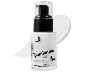 White Foundation Makeup - Full Coverage Smooth Paint Cosmetics, Lightweight | Travel Stage Face Paint, Lightweight Face Base, Even Tone Makeup Cream for Halloween Stage Film Cosplay Carnival