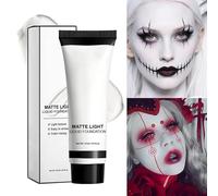 White Foundation Makeup Long-Lasting Full Coverage Sweat-Proof