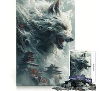 White Fox Chinese Temples Teenagers 1000 Piece Jigsaw Puzzle Focus Training Leisure Activity Tight Join Thoughtful Gift (38x26cm)