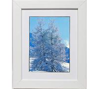 White Frame with Black Mount White Mount (White Frame White Mount, A2 for A3 Picture)