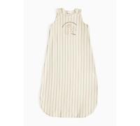 White Fresh From The Bakery Stripe Print 0.5 Tog Sleeping Bag 0-6 Months