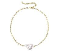 White Freshwater Pearl Pendant Necklace for Women - AAA Quality Pearl Necklace for Women With 925 Sterling Silver Chaini