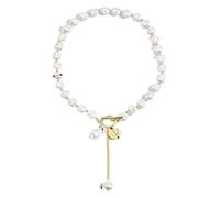 White Freshwater Pearl Pendant Necklace for Women - AAA Quality Pearl Necklace for Women With 925 Sterling Silver Chaini