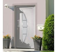 White Front Door 88x200 cm - Durable Building Materials, Modern Design, Energy Efficient, Weather Resistant, Easy Installation, Ideal for Home Entry Solutions