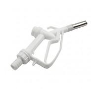 White Fuel Gun With 1" Barb Inlet And Metal Outlet X1