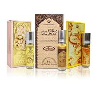 White Full Sultan Al Oud & Sondos Concentrated Perfume Oil 6ml (Pack of 3)