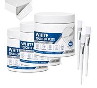 White Furniture Touch-Up Paste With Brush (3PC)