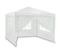 White garden pavilion 3x3m 4936