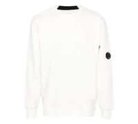 White Gauze Crewneck Sweatshirt L