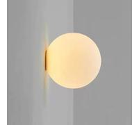 White Gbe Wall Lamp, Frosted Glass Gbe Wall Light, Mini Side Wall Sconce, G9 Socket, Planet Lighting Wall Lamps,Mi Wall Lights for s, Living