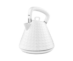 (White) Geepas Styline Collection Electric Kettle,1.5L