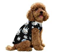 White Geese Cute Dog Shirts Sleeveless Tank Top | Comfort Tees Vest Pet Clothes for Small Medium Puppy