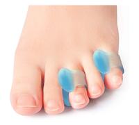 (White) Gel Toe Separators,10 Pack Pinky Toe Spacers For Overlapping Toes, Bunions, Big Toe Alignment,hammer Toe Straighteners