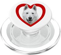 White German Shepherd Tshirts - White German Shepherd PopSockets PopGrip for MagSafe