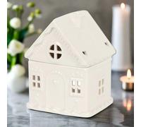 Something Different BR_55631 Tealight Holder, White,11cm x 9cm x 9cm