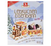 White Gingerbread Train for Self-Assembly Sweet Crafting Fun 1035g