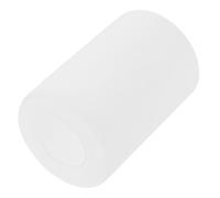 White Glass Cylinder Lamp Shade E27 Compatible for Pendant Lights | 42mm Hole Diameter, Soft Lighting and Even Distribution, Easy to Clean, Table Lamp Use