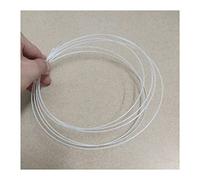 White Glass Fiber Rod, Fiberglass Elastic Insulation Rods Model Material Glass Fiber Plastic Round Bars, For Structural And Architectural Model Making DIY White (Color : 10pcs 1.5x1500mm)