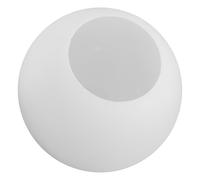 White Glass Globe Lamp Shade 65mm Opening, Pendant Light Fixture
