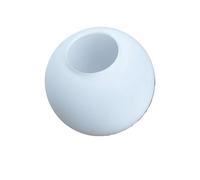 White Glass Lamp Shade, Milky Globe Lampshades Fitting Lamp, D10cm D12cm D15cm D20cm D25cm Round Light Cover(D10cm-4.2cm)
