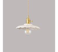 White Glass Lights Kitchen Island Cluster Pendant Lighting Fixture Single French Flower Hanging Lamp Modern 3 Light Chandelier for Dining Room Bedroom Farmhouse Cafe Bar