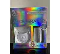 White Glo Accelerator Teeth Whitening Kit| Blue Light Technology |50 Application