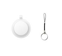 (White) Global GPS Tag For Children/Elder Bluetooth AirTag Pet/Key/bike Tracker work with Apple IOS System Find My APP of Smart Tag