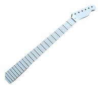 White Gloss Electric Guitar Neck 22 Fret 25.5inch Maple Fretboard Parts DIY