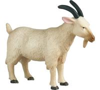 White Goat Figures Small Goat Model Sheep Statue Simulation Farm Animal Scene Layout Prop for Early Educational