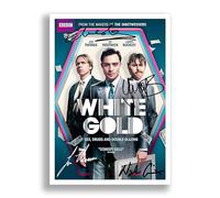 White Gold Cast Signed Autograph A4 Poster Photo Print Picture TV Netflix Show Series Season Framed DVD Boxset Memorabilia Gift (A4 Poster Only)