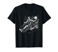 WHITE GOLDEN BRONZE CELTIC BASKETBALL RUNNER ART T-Shirt