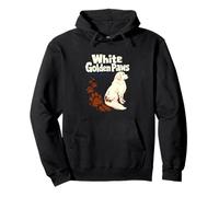 White Golden Retriever Mom, White Golden Paws Muddy Days Pullover Hoodie