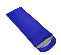 White Goose Down Adult Envelope Sleeping Bag Single Person Outdoor Camping Portable for Outdoors Camping(Dark blue 600g)
