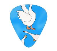White Goose House Guitar Picks, Premium Celluloid Picks For Enhanced Playability And Tone.