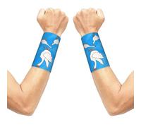 White Goose House Wrist sleeve.Elastic Athletic Sleeve Pair,