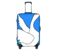 White Goose Spread its Wings Suitcase Covers S Fashion Personality Prints Suitable for Business and Outdoor Use