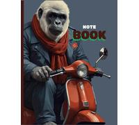 White Gorilla Notebook 8.5x11 And 120 Lined Pages: This Is A 8.5x11, 120 Page Lined Paperback Notebook