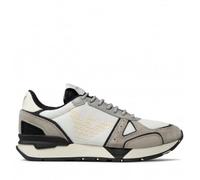 White Gray Stylish Watch - male - Emporio Armani - Sneakers - White - 9 UK - Shoes 9 UK