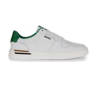 White Green Tennis Trainers Men- male- Hugo- Sneakers- White- 9 UK- Shoes 9 UK