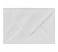 White Greeting Card Envelopes to Fit A5 Greetings Card or A4 Card Fold in Half for Invitation Wedding Birthday Party Crafts 152x216mm - 50 Envelopes (White)