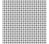 White Grey Designer Effect Anti-Slip Vinyl Flooring For Kitchen, Bathroom, Livingroom, 2.8mm Vinyl Sheet-1M(3'3") X 4M(13'1")-4M²