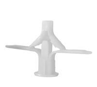 White/Grey Expansion Bolt Plastic Gypsum Board Anchors Drywall Fixing Expansion Tube Pipe Self Drilling with Zinc Plated Screws