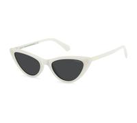 White Grey Polarized Sunglasses - female - Polaroid - Sunglasses - White - 52 MM - Accessories 52 MM