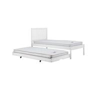 Birlea Buxton Trundle Bed Frame In White