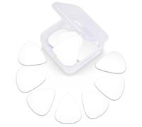 White Guitar Picks Bulk Custom Image Text Thin Medium Thick Pick for Acoustic & Electric Guitars Personalized Bass Ukulele Customized Accessories Gifts for Men Womem, 12-1200 Pcak