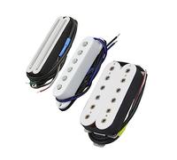 White Guitar Pickup SSH Set Ceramic Magnet Dual Hot Rail/Single Coil/Humbucker Pickup Electric Guitar Parts Replacement