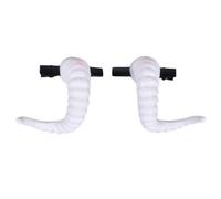 White Hair Clip Devil Anime Power Halloween Hair Clip for Lady Girl